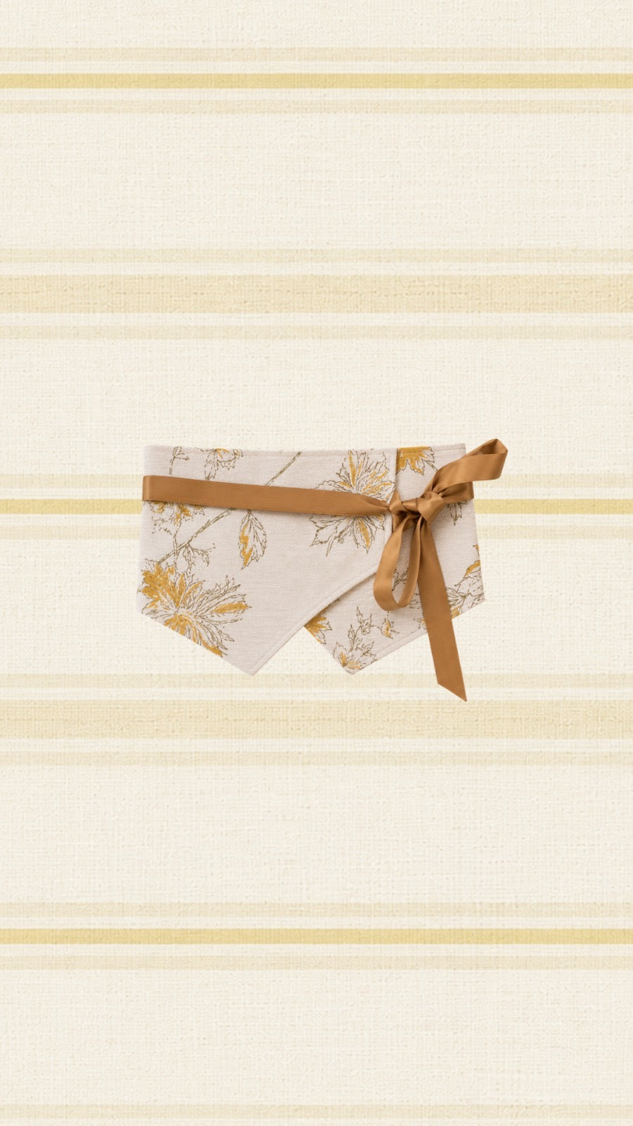 Fajín Estampado Amarillo