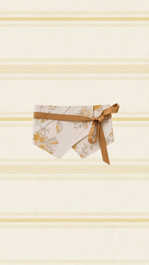 Fajín Estampado Amarillo