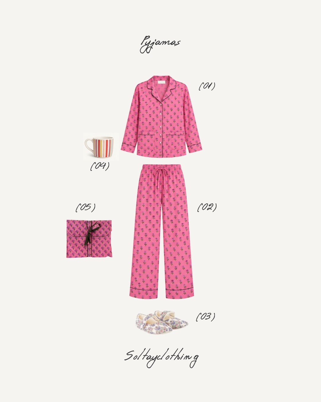 Pijama Rosa
