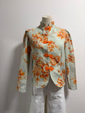 Chaqueta Estampada Naranja