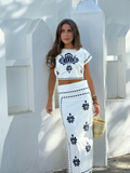 Conjunto Bordado Blanco