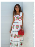 Vestido Bordado Blanco