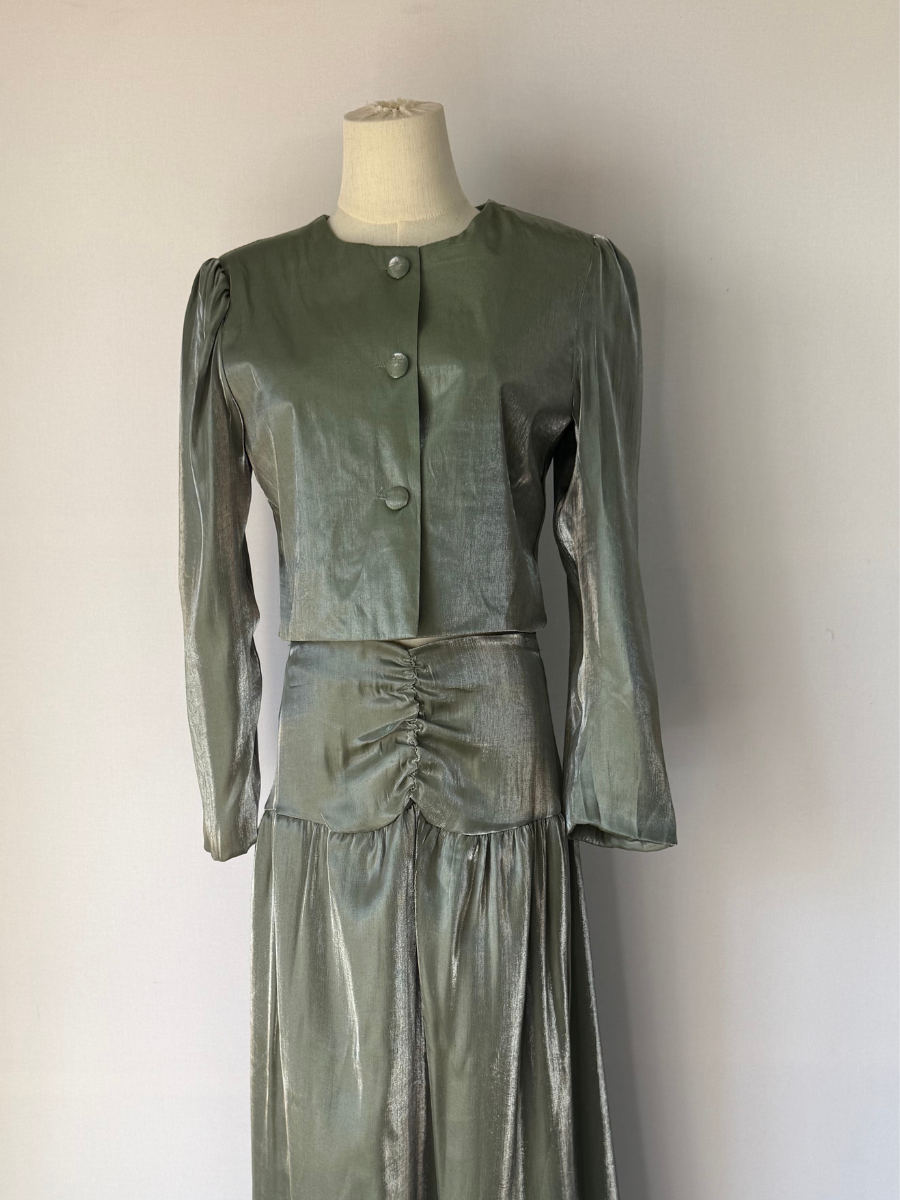 Conjunto Abotonado Verde