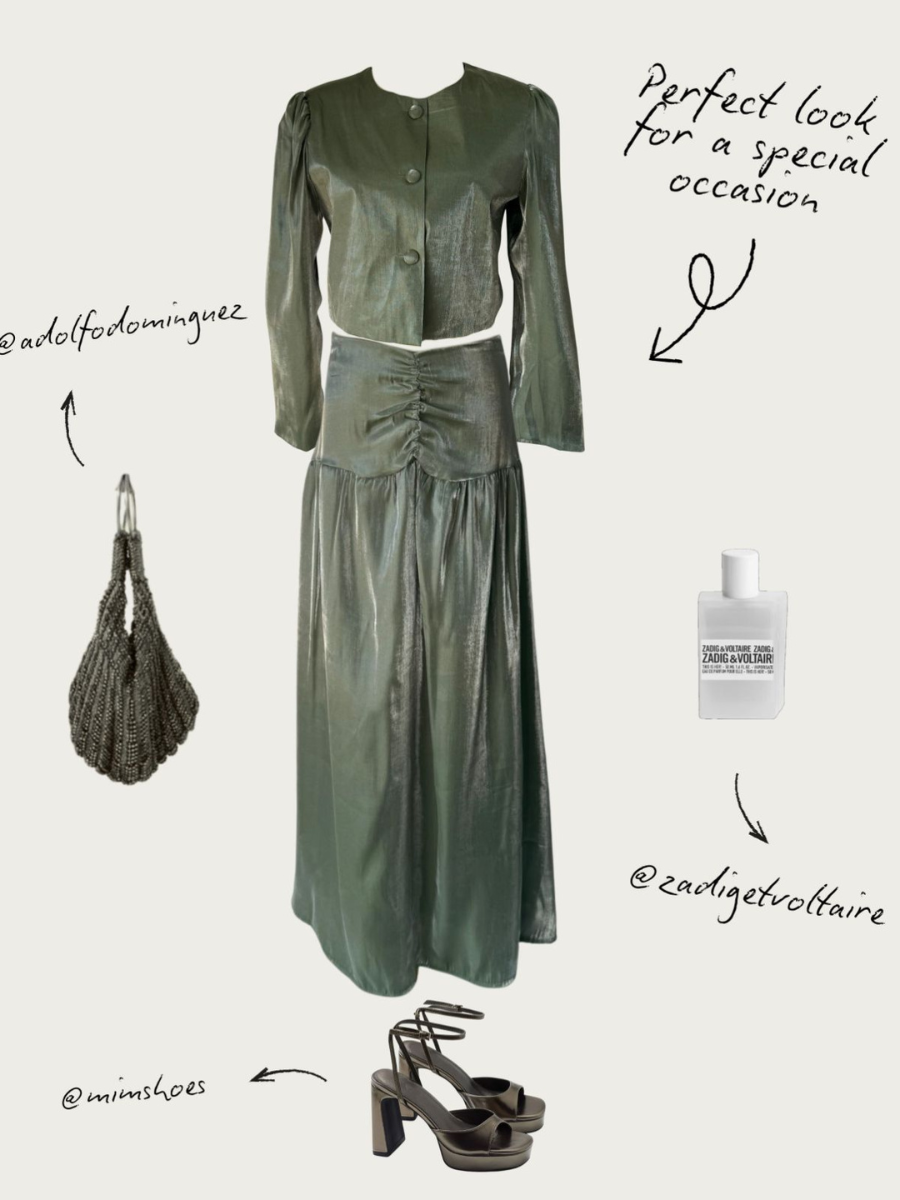 Conjunto Abotonado Verde