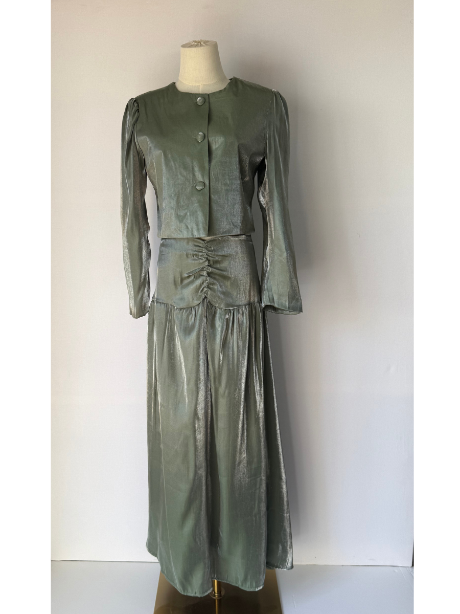 Conjunto Abotonado Verde