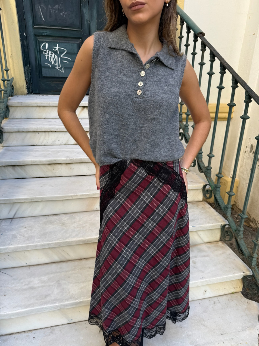 Falda Cuadros