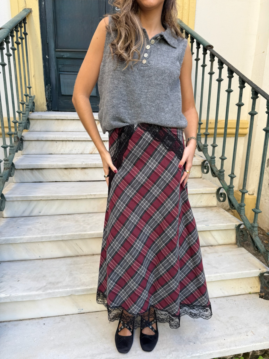 Falda Cuadros