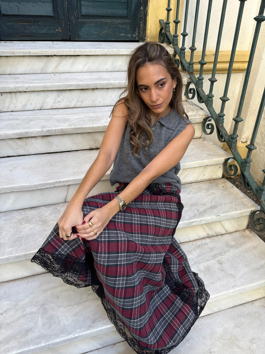 Falda Cuadros
