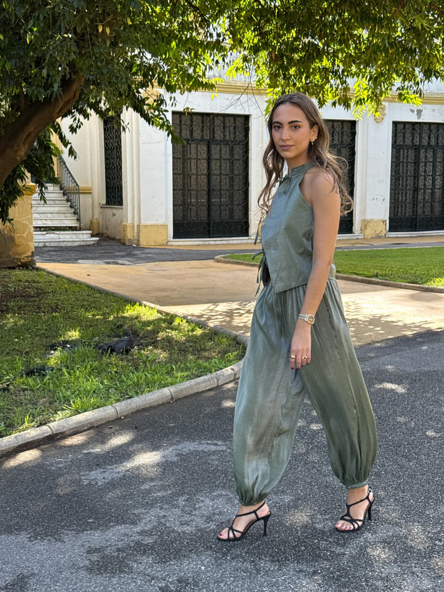 Conjunto Lazos Verde