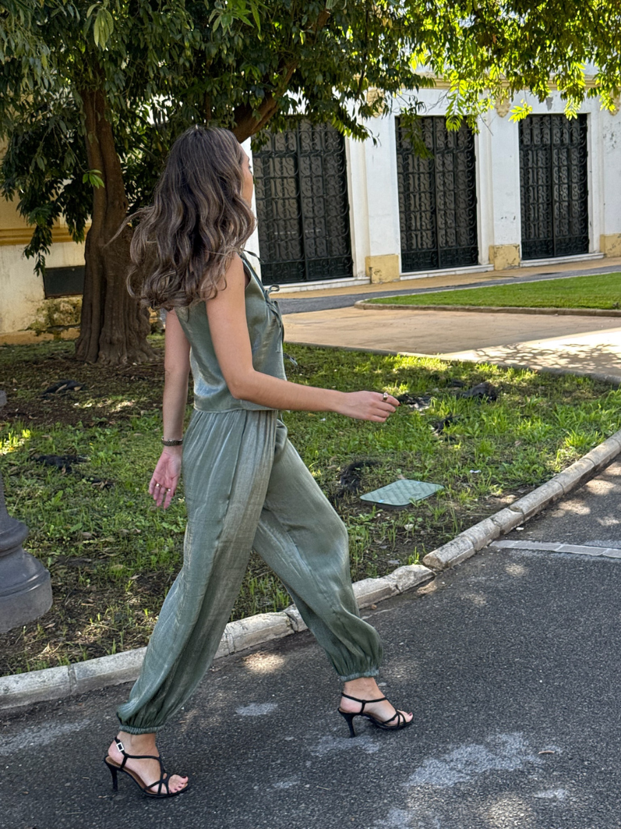 Conjunto Lazos Verde