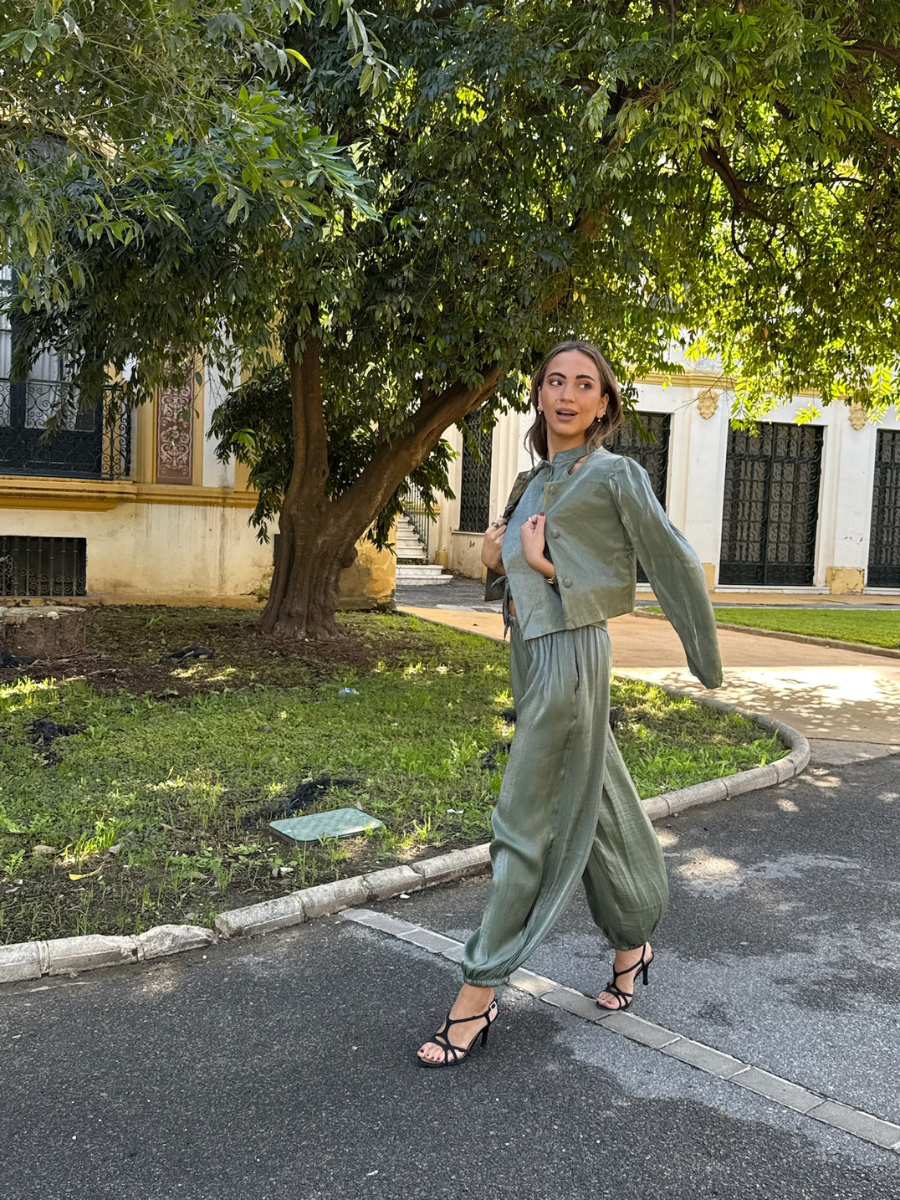 Conjunto Lazos Verde