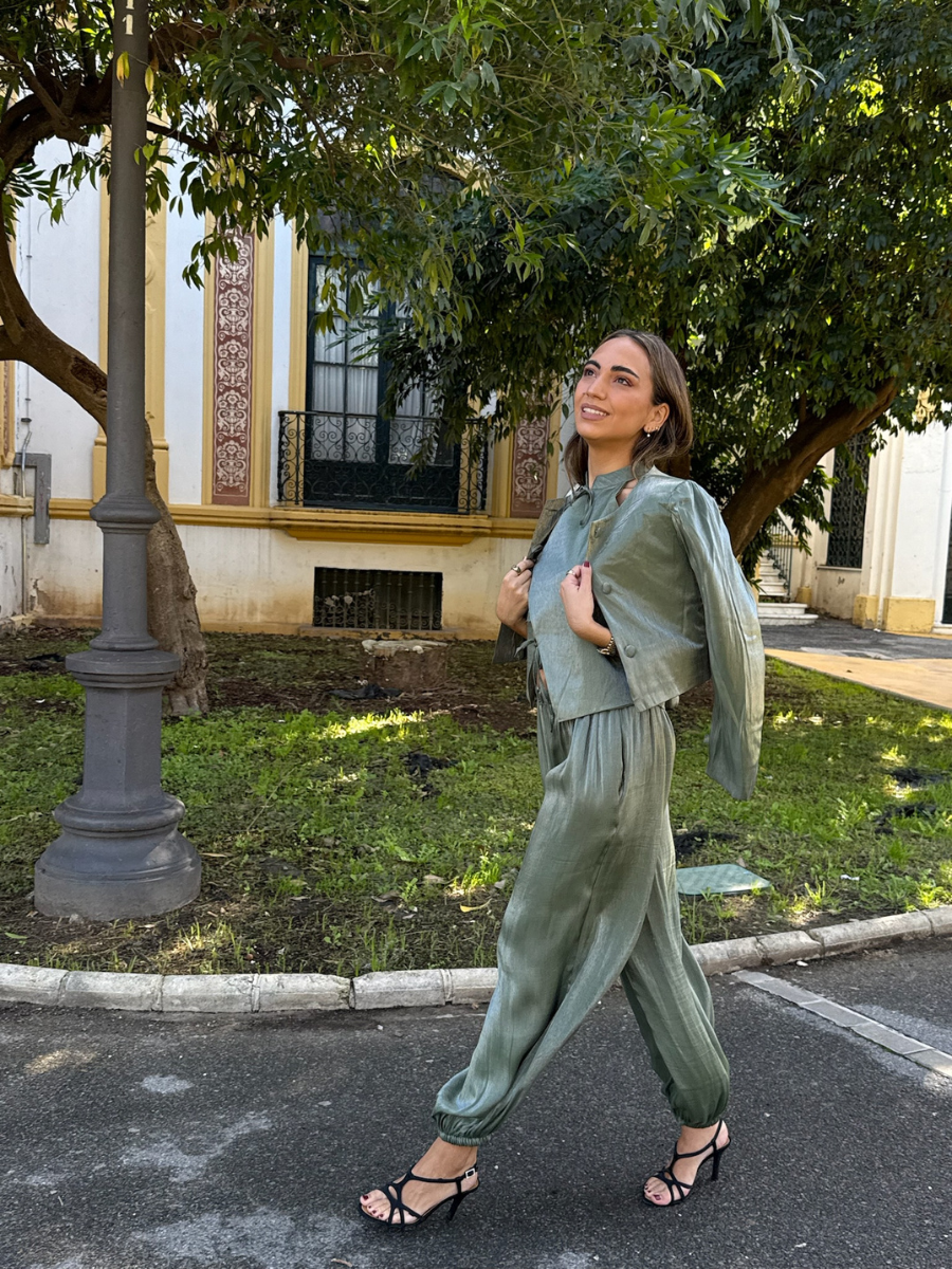 Conjunto Lazos Verde