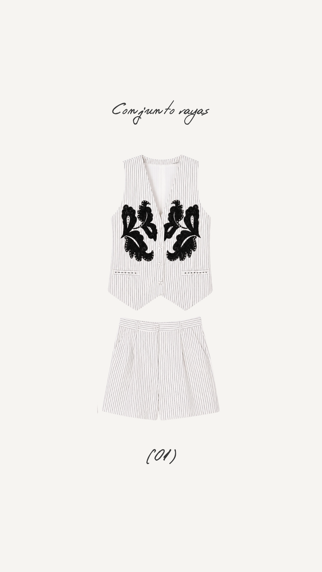 Conjunto Rayas