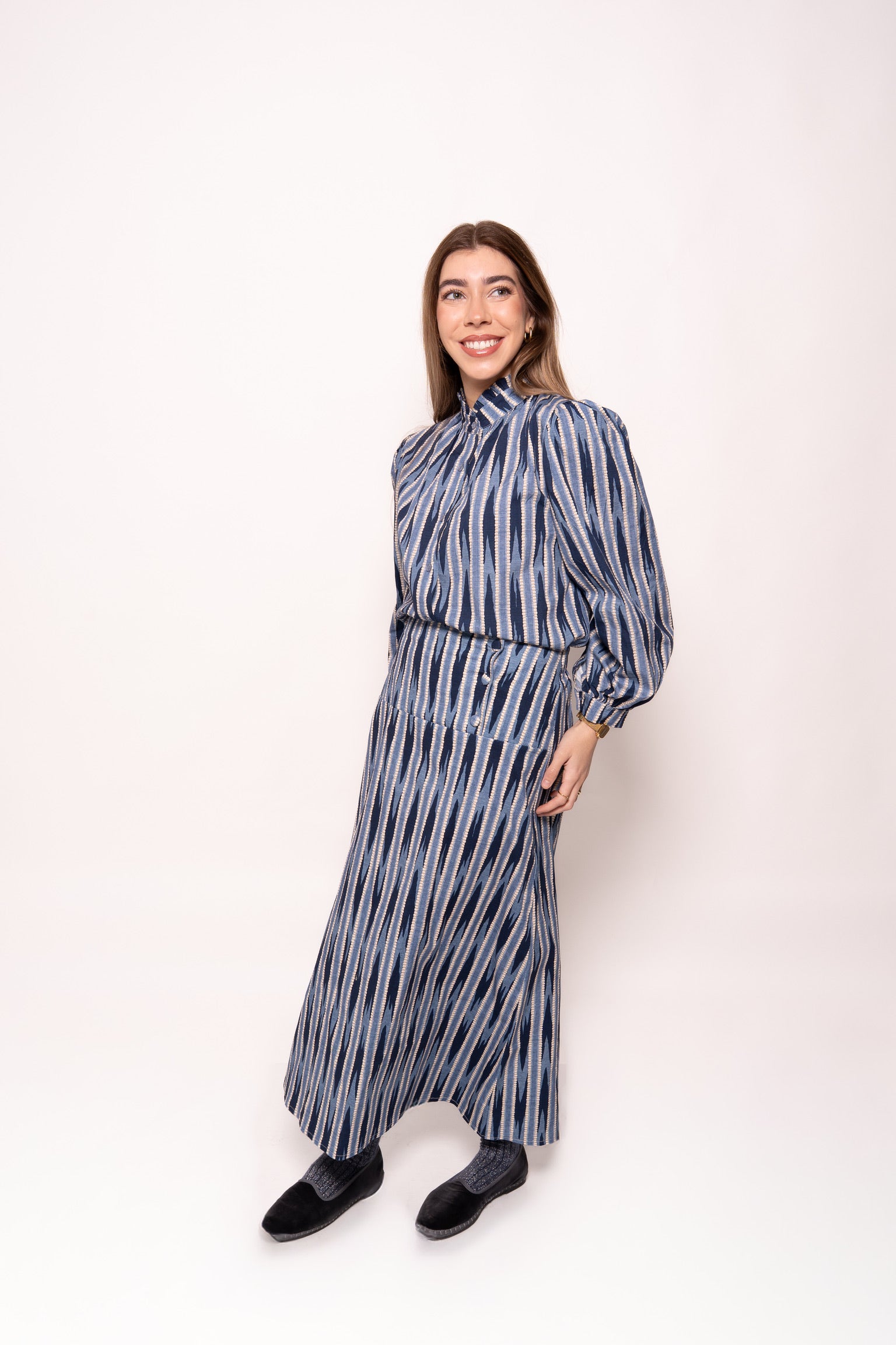 Conjunto Estampado Azul