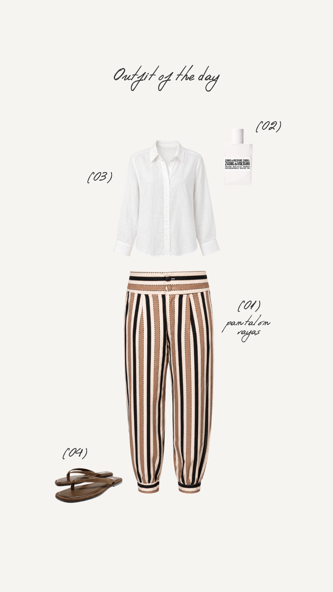 Pantalón Rayas