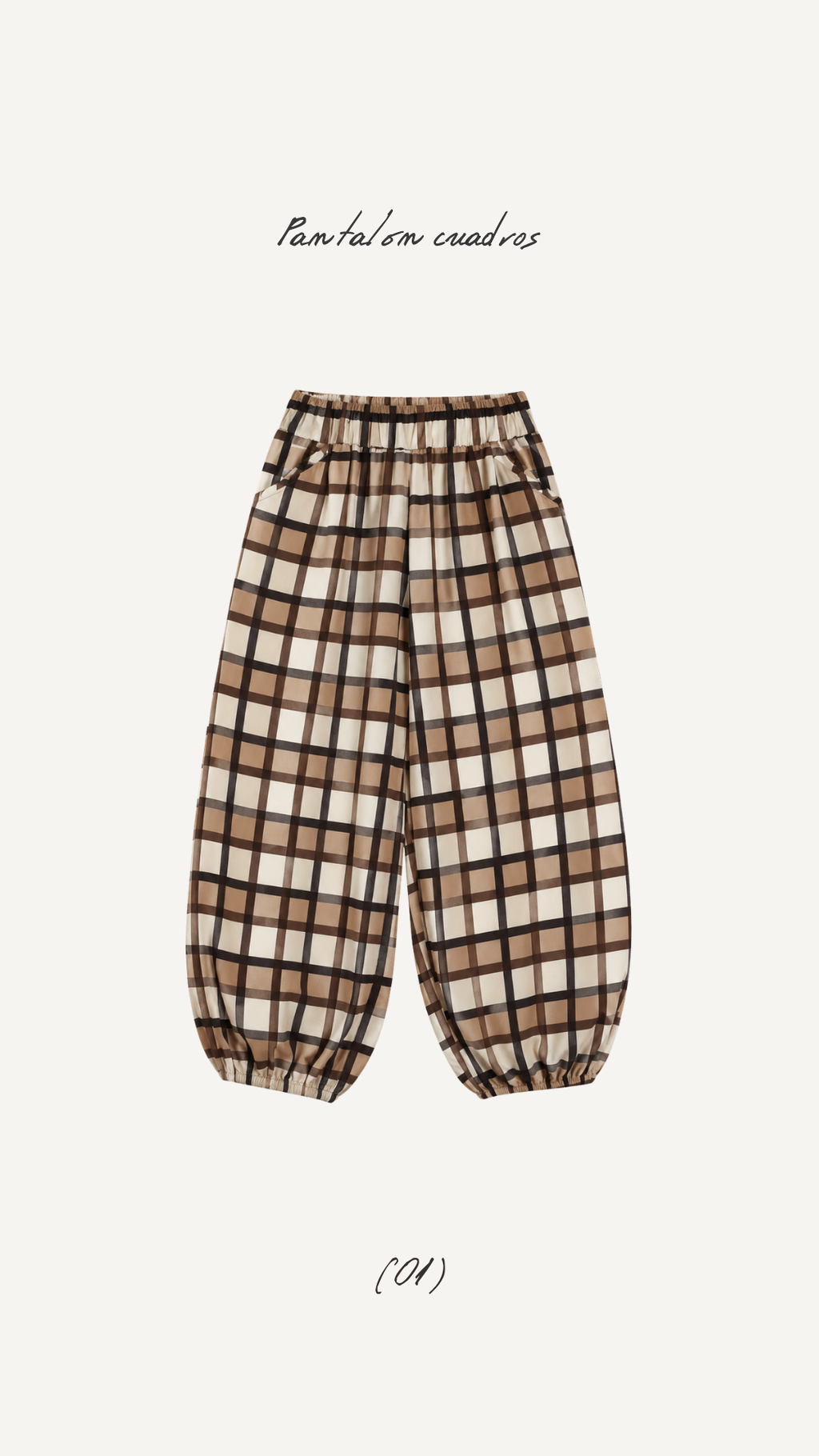 Pantalón Cuadros