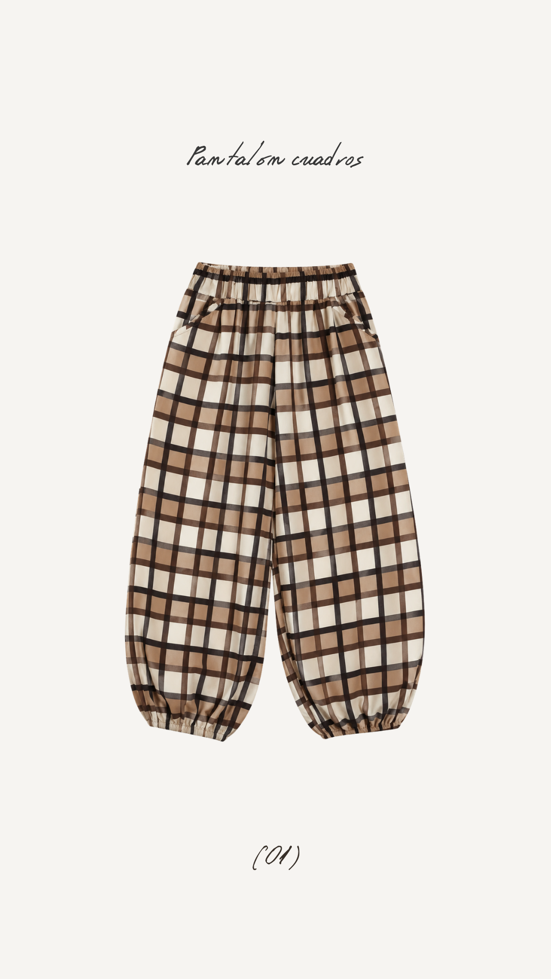 Pantalón Cuadros
