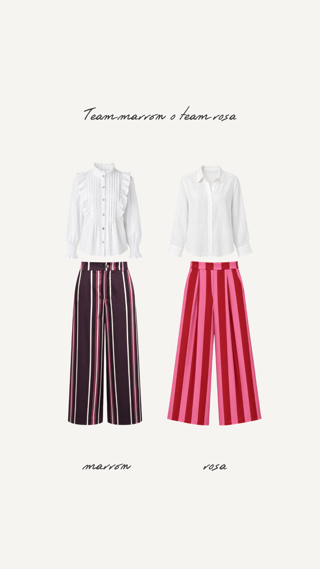 Pantalón rayas