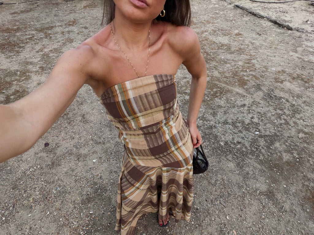 Vestido Cuadros