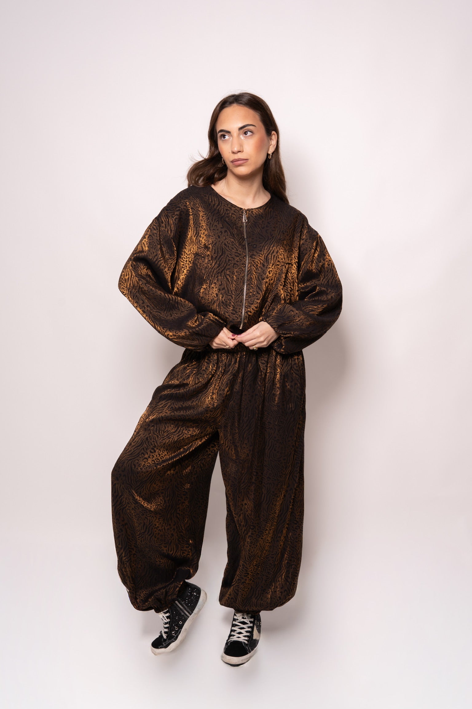 Conjunto Bombacho Bronce