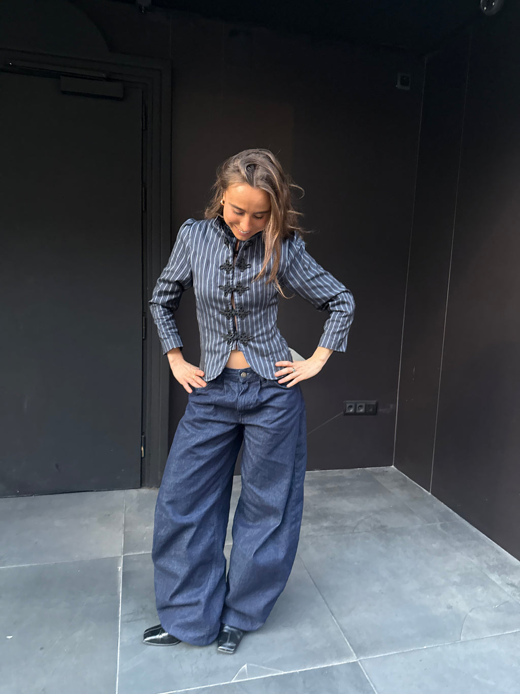 Chaqueta Tejido Rayas