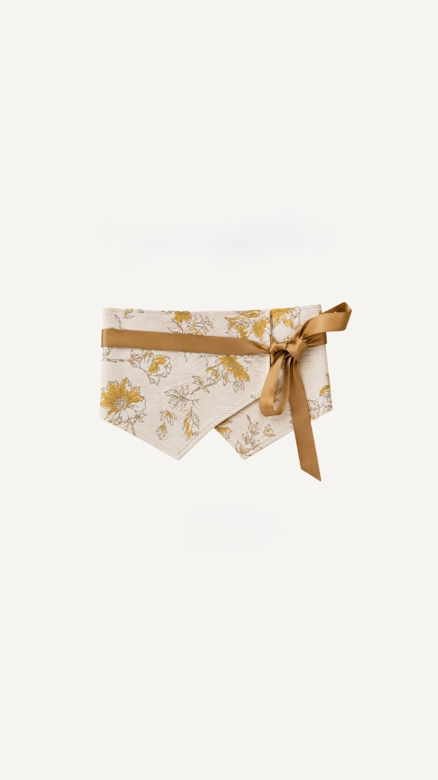 Fajín Estampado Amarillo