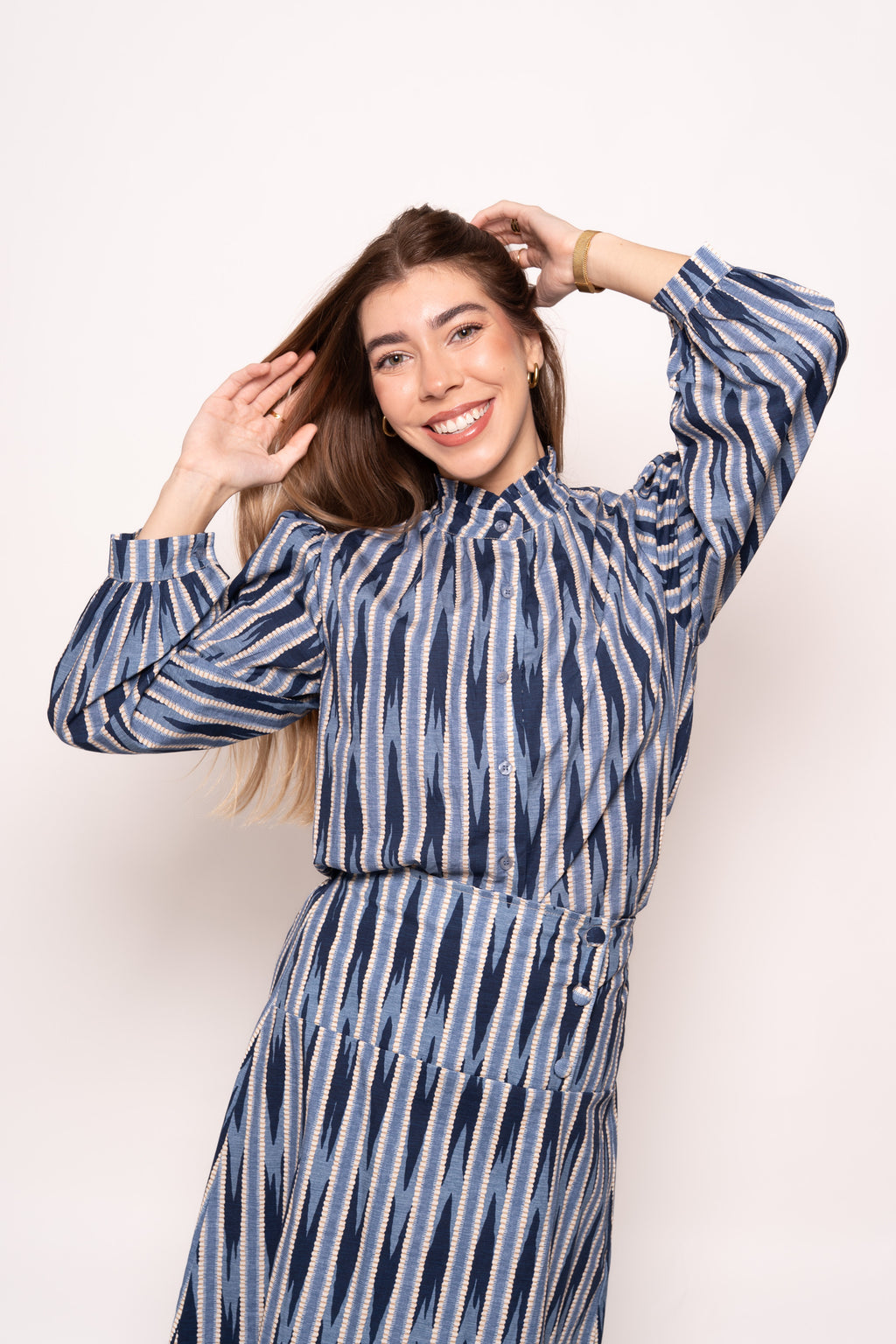 Conjunto Estampado Azul
