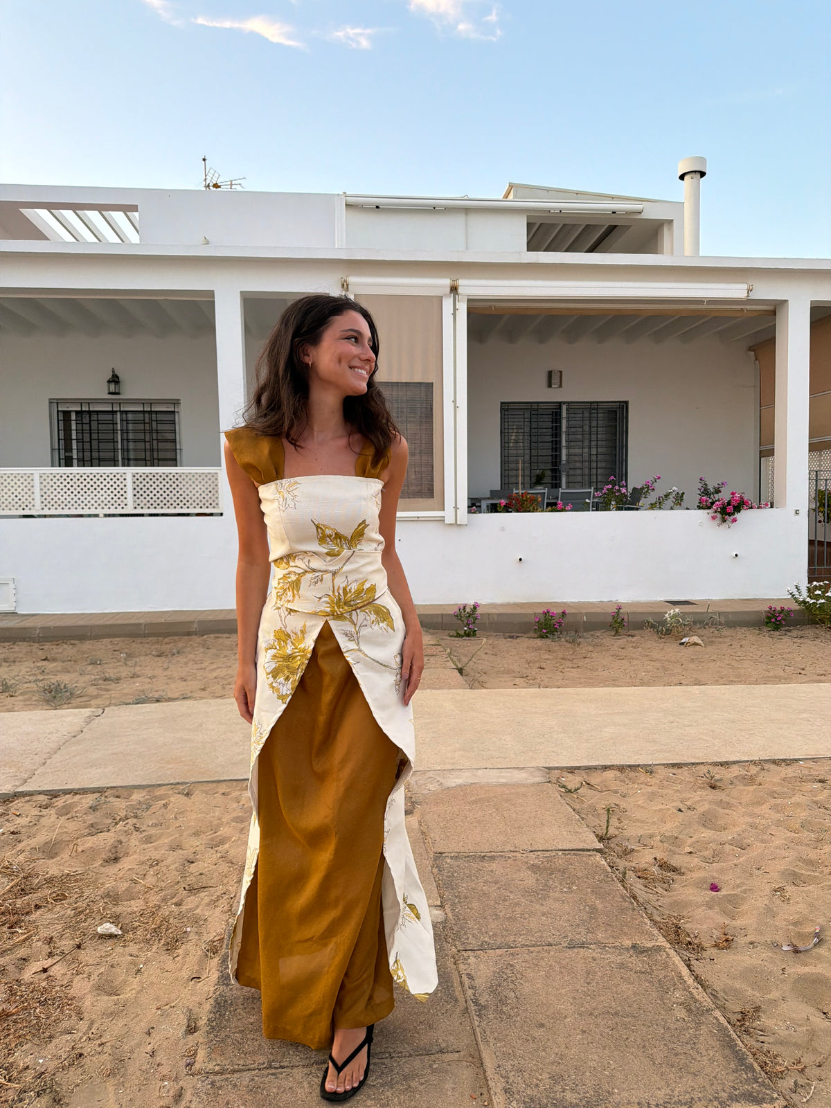Fajín Estampado Amarillo