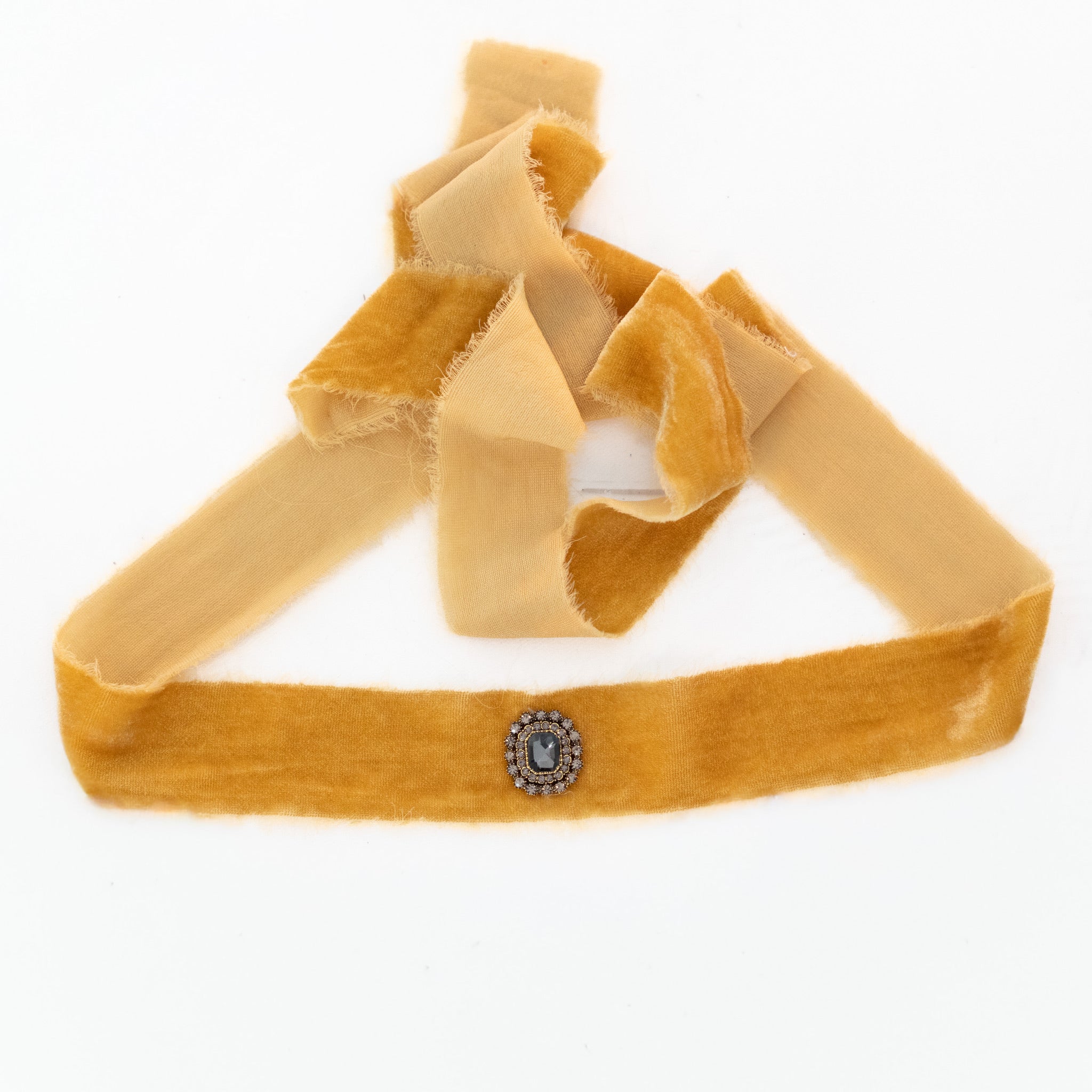 Choker Piedra Plateada