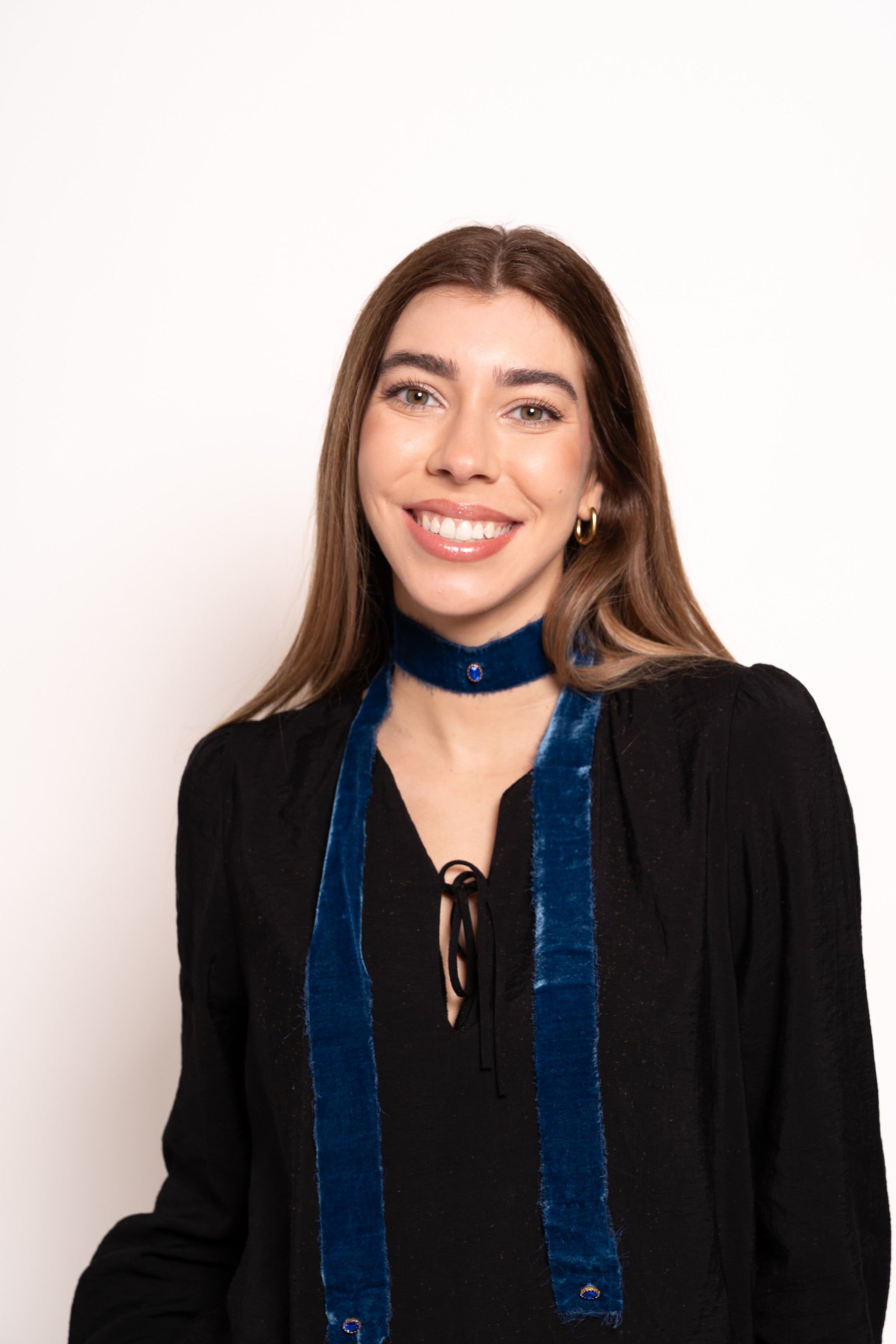 Choker Piedras Azules