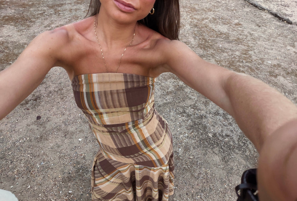 Vestido Cuadros