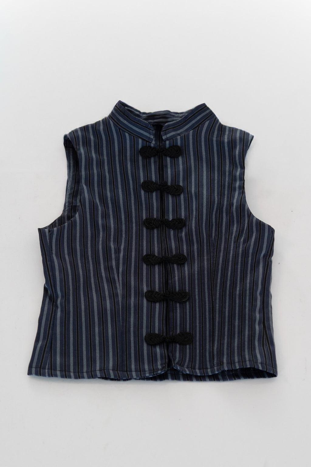 Top Asiático Tejido Rayas