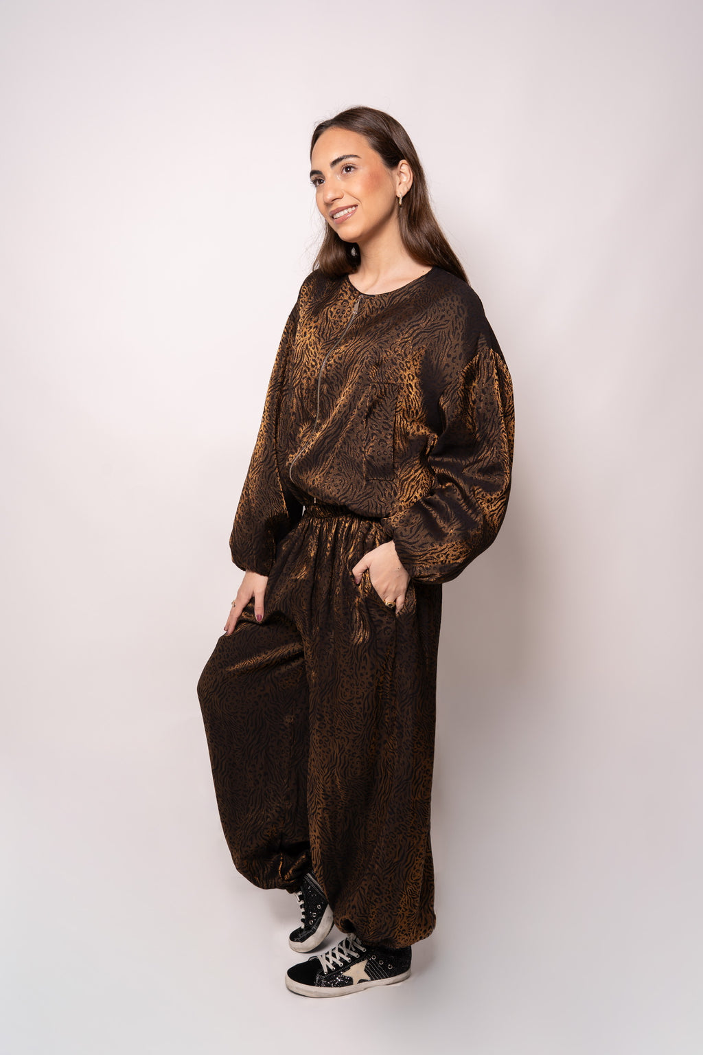 Conjunto Bombacho Bronce