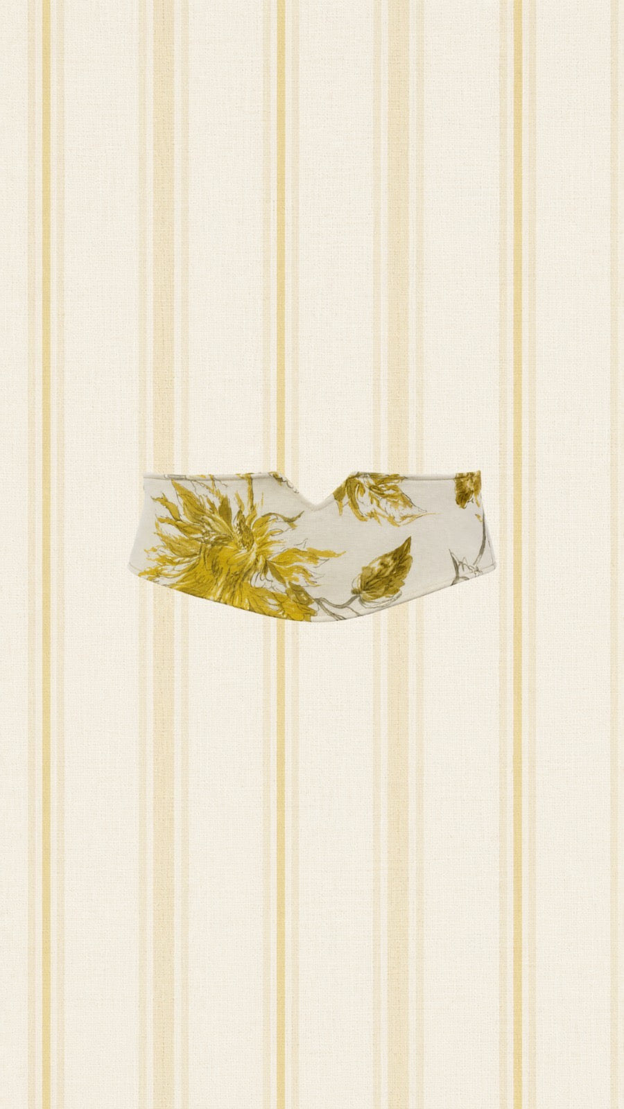 Fajín Estampado Amarillo