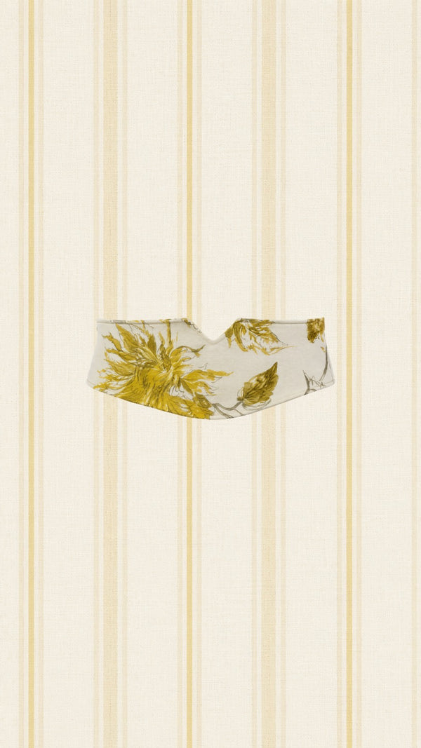 Fajín Estampado Amarillo