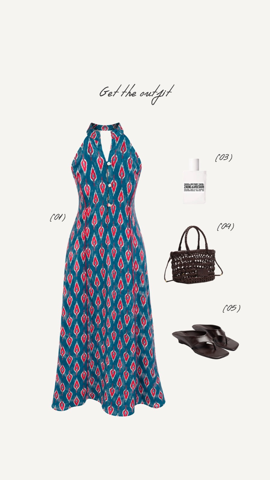 Vestido Estampado Asiático