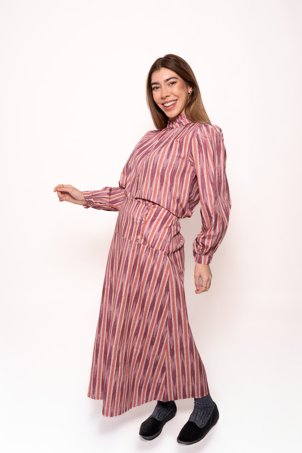 Conjunto Estampado Rosa