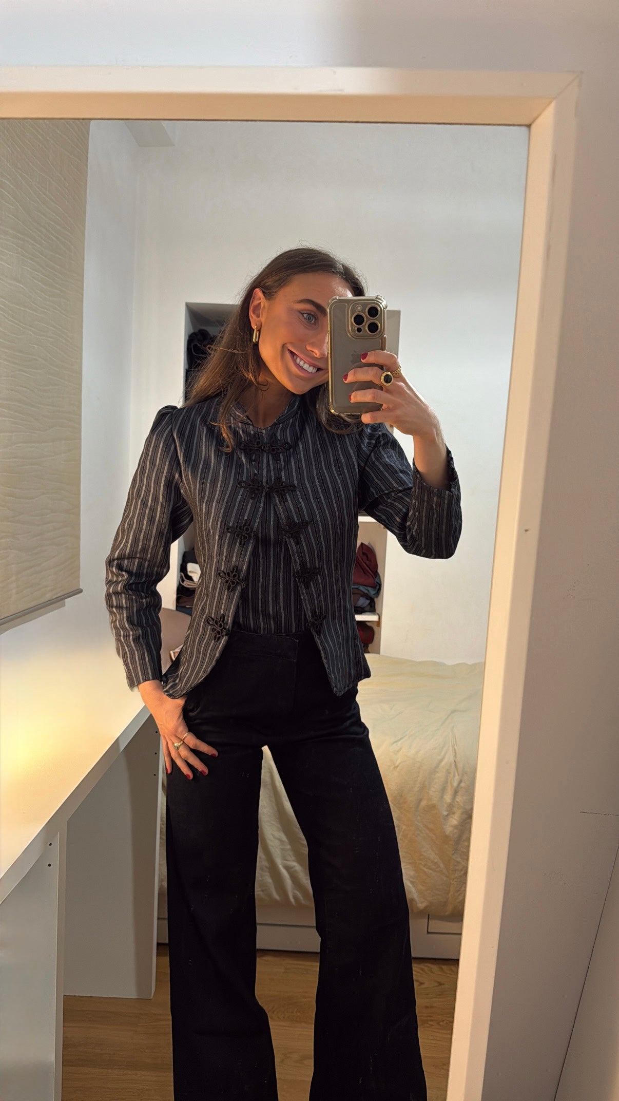 Chaqueta Tejido Rayas