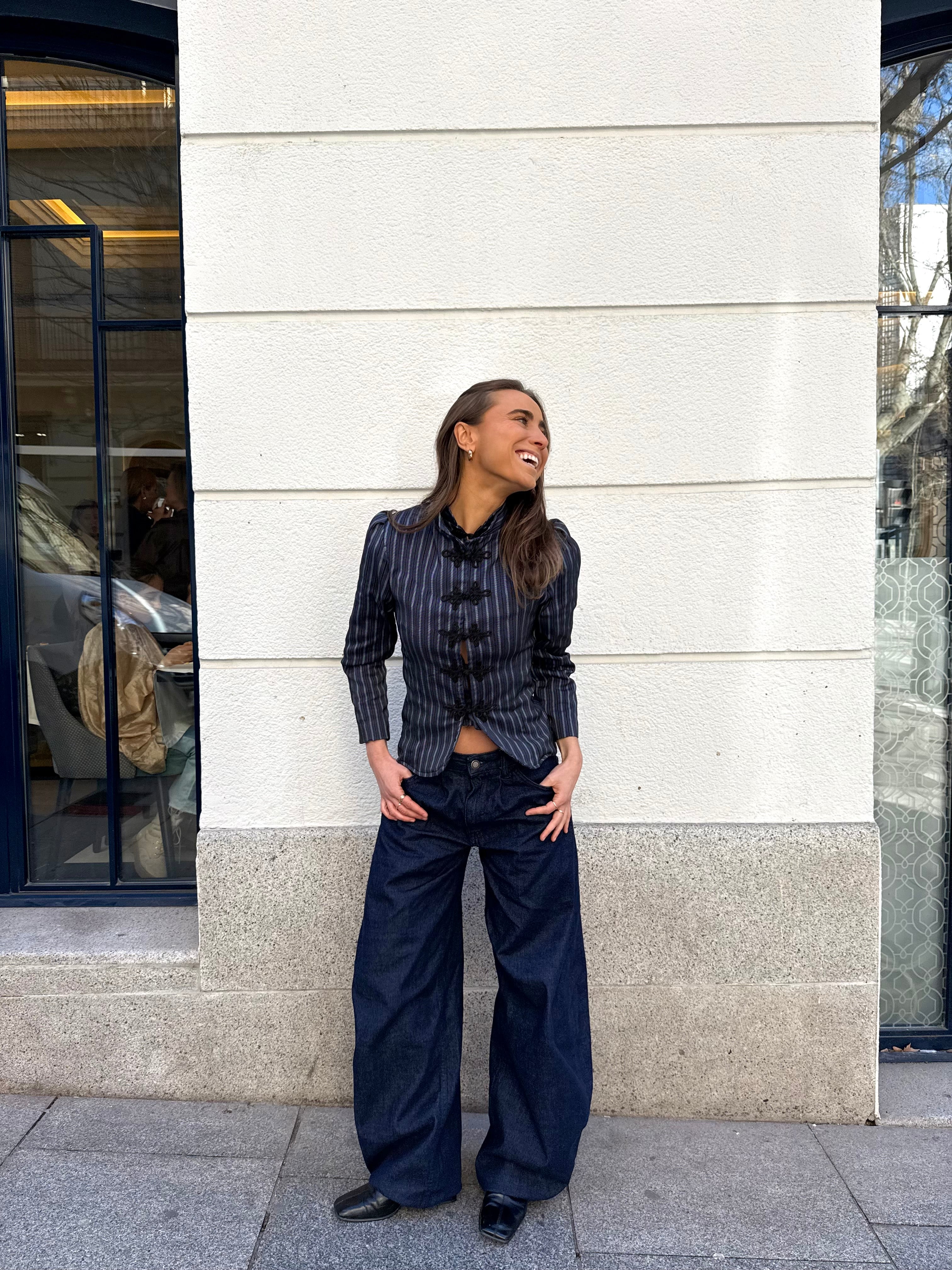 Chaqueta Tejido Rayas