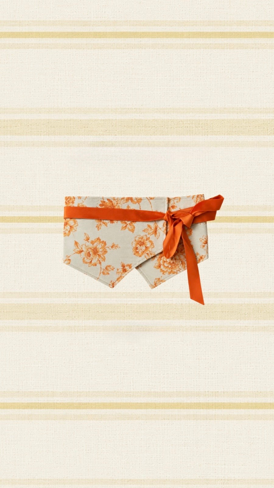Fajín Estampado Naranja