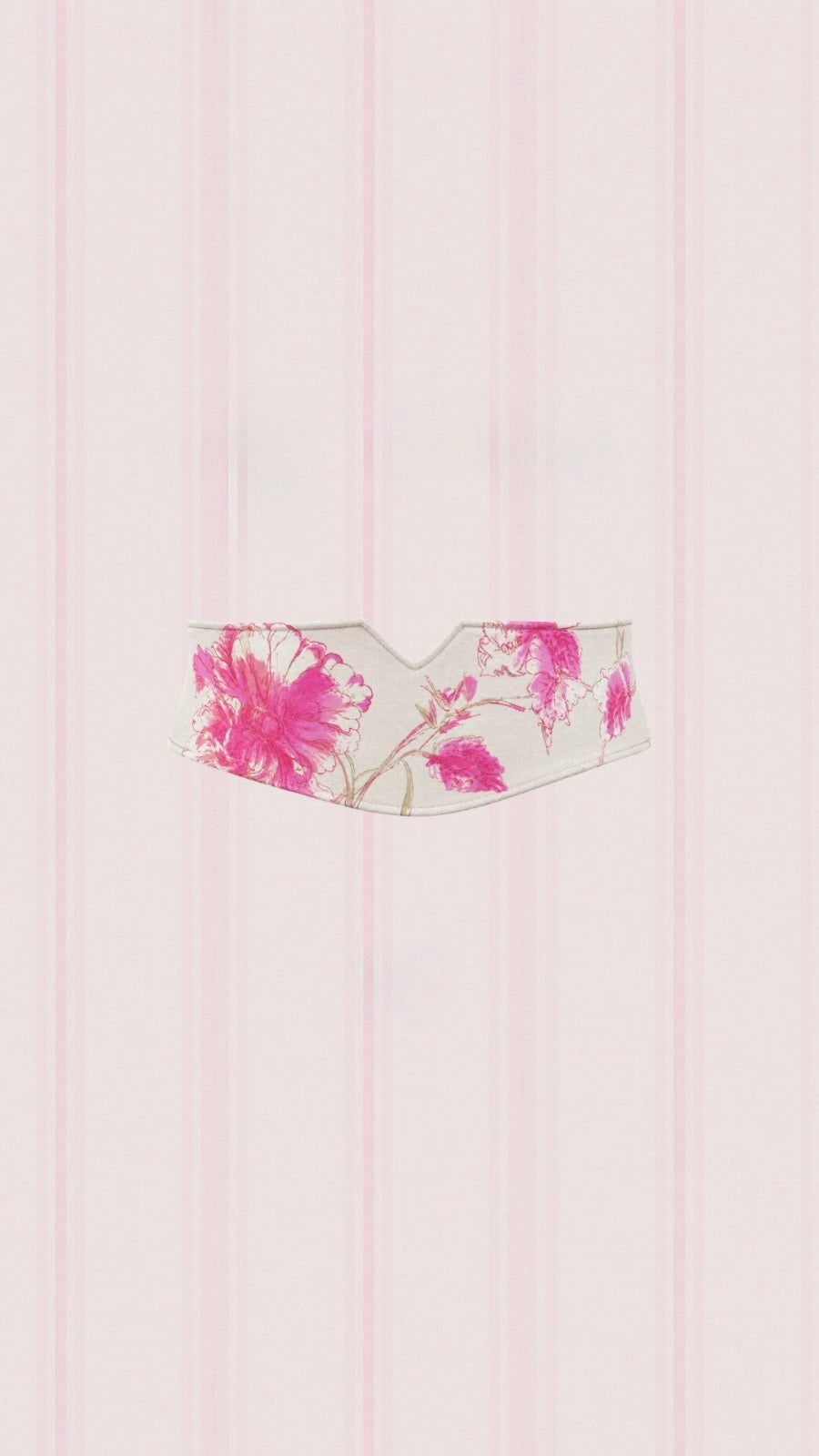 Fajín Estampado Fucsia