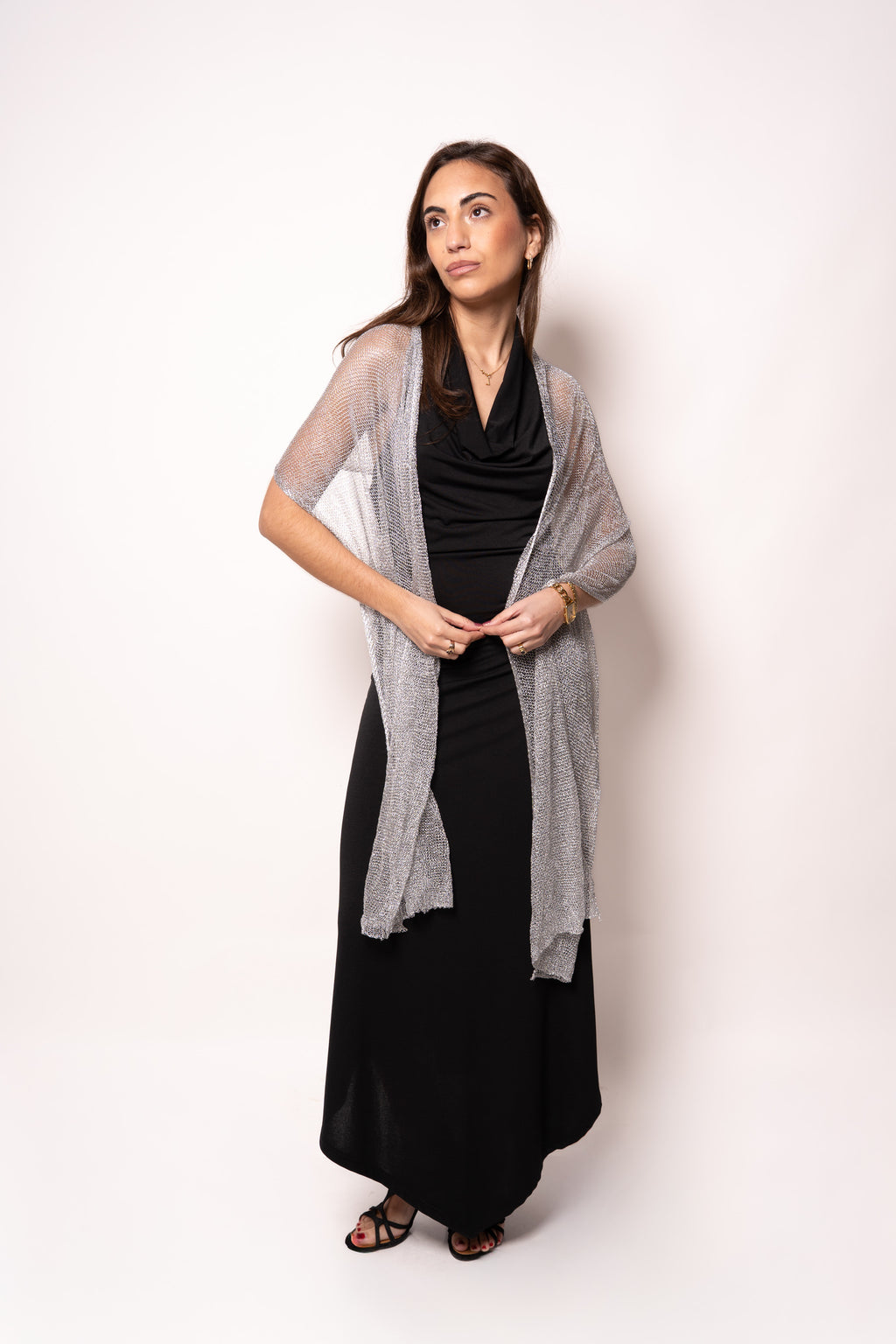 Foulard Plateado