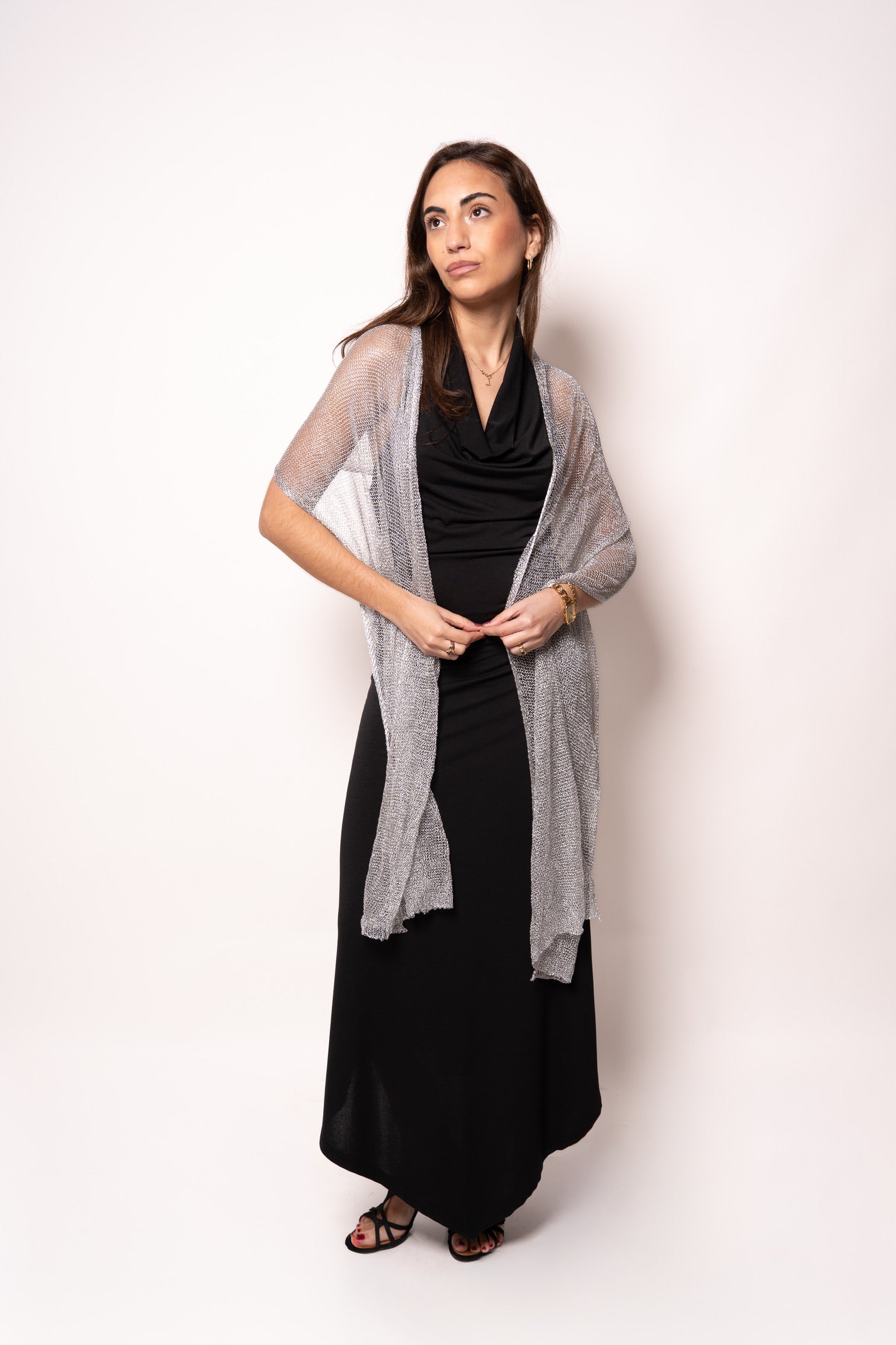 Foulard Plateado