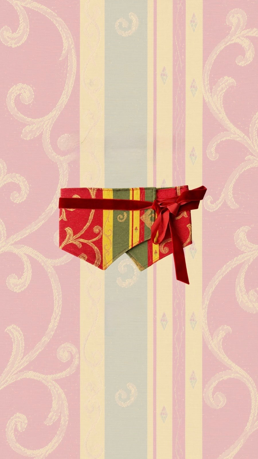 Fajín Estampado Rojo