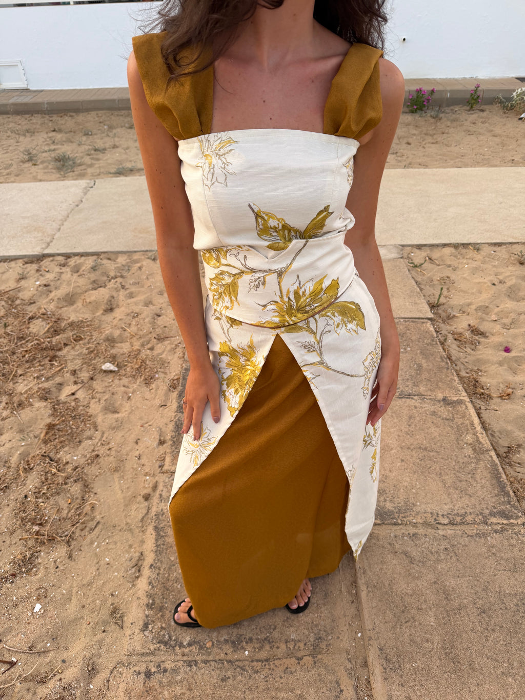 Fajín Estampado Amarillo
