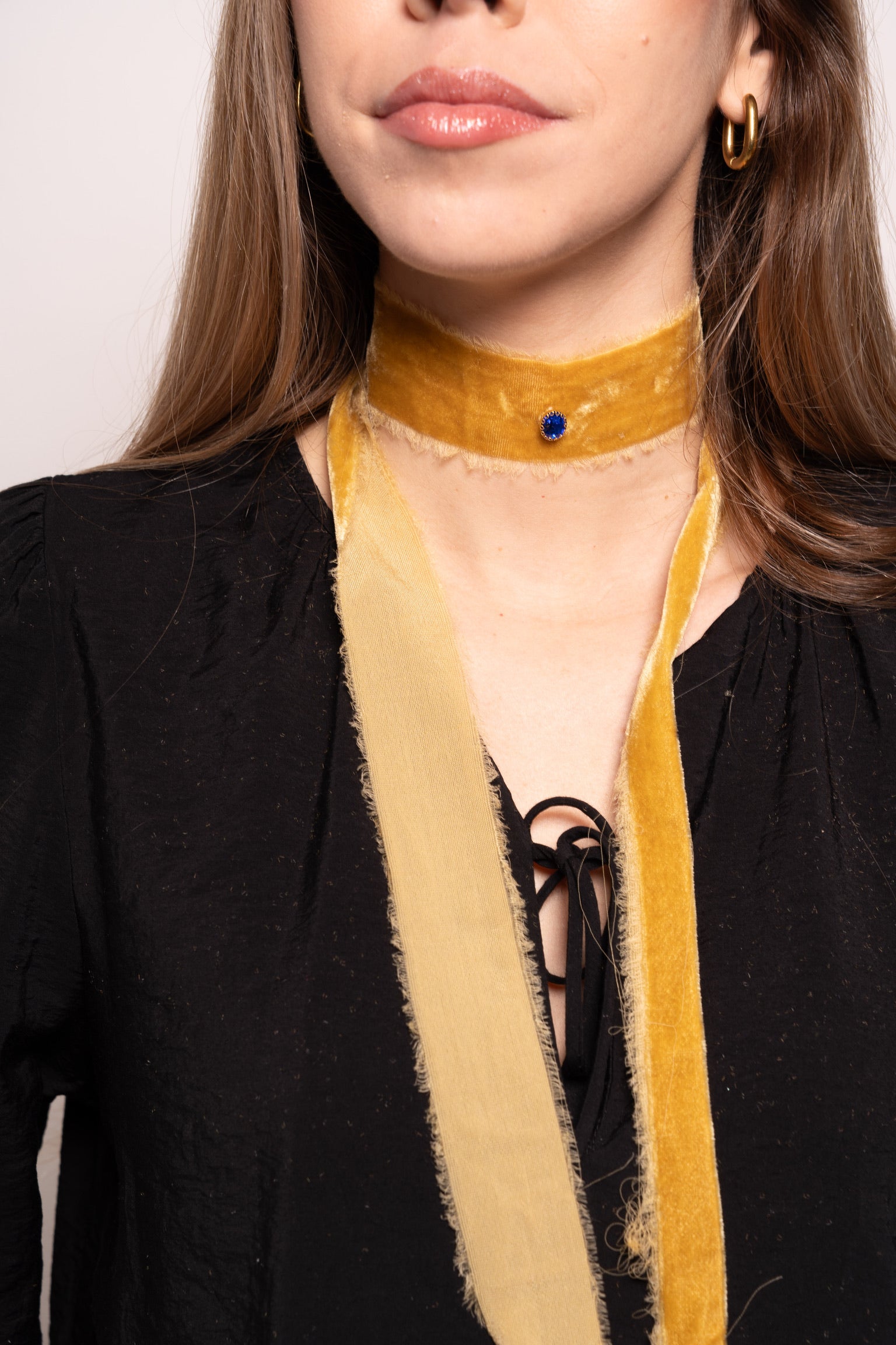 Choker Piedra Azul