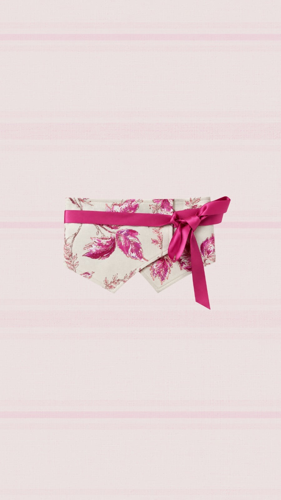 Fajín Estampado Fucsia