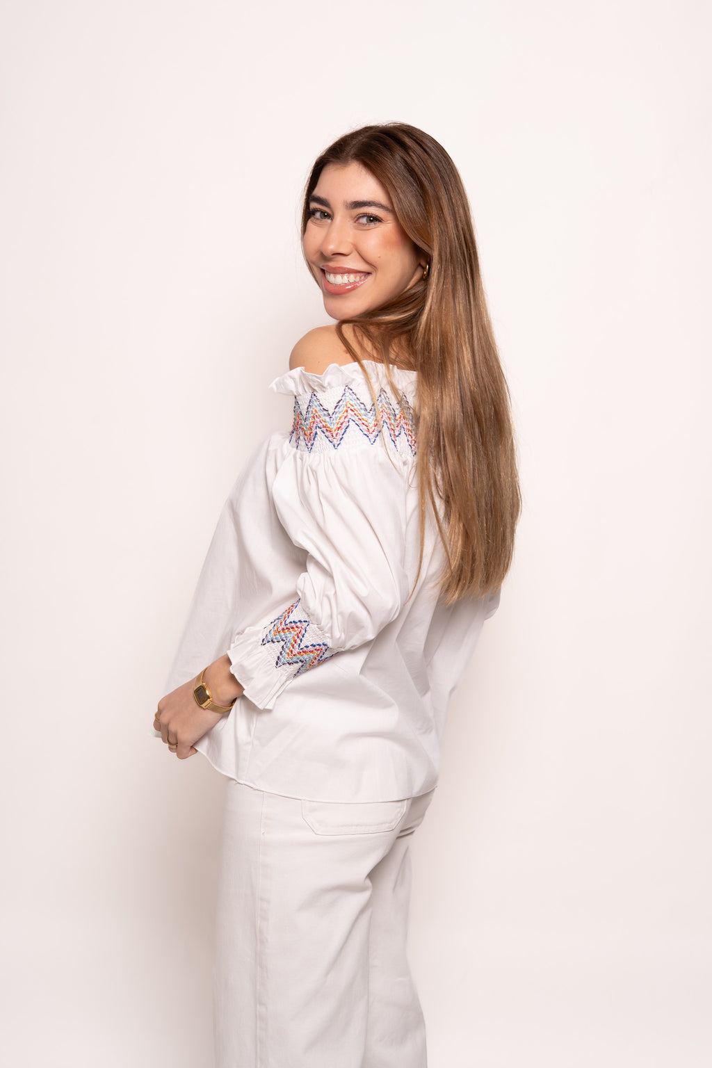 Blusa Cuello Barco