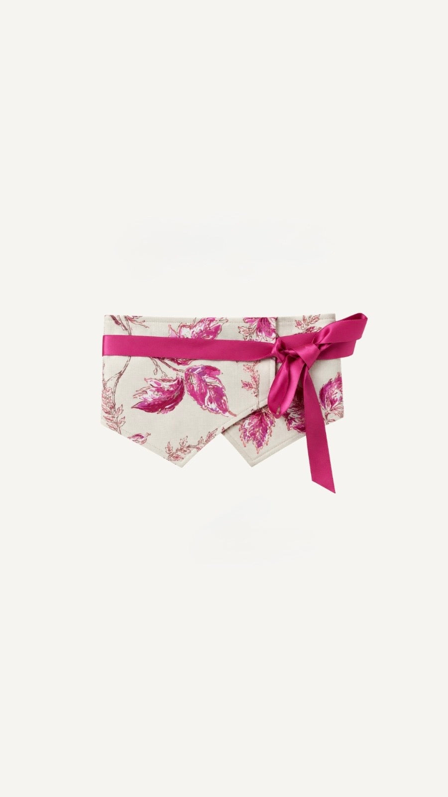 Fajín Estampado Fucsia