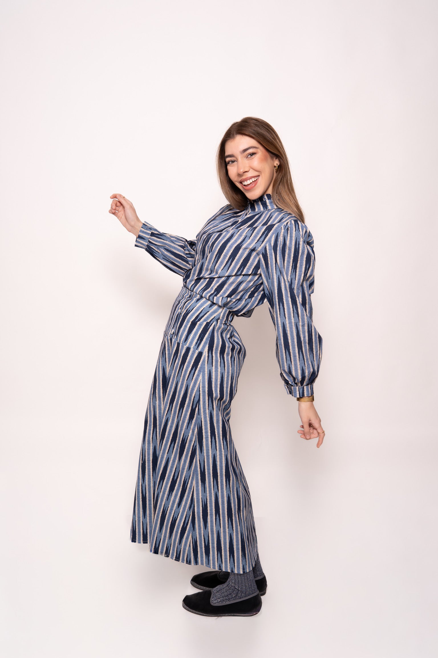 Conjunto Estampado Azul